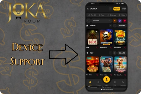 Device Support and Performance JokaRoom Casino